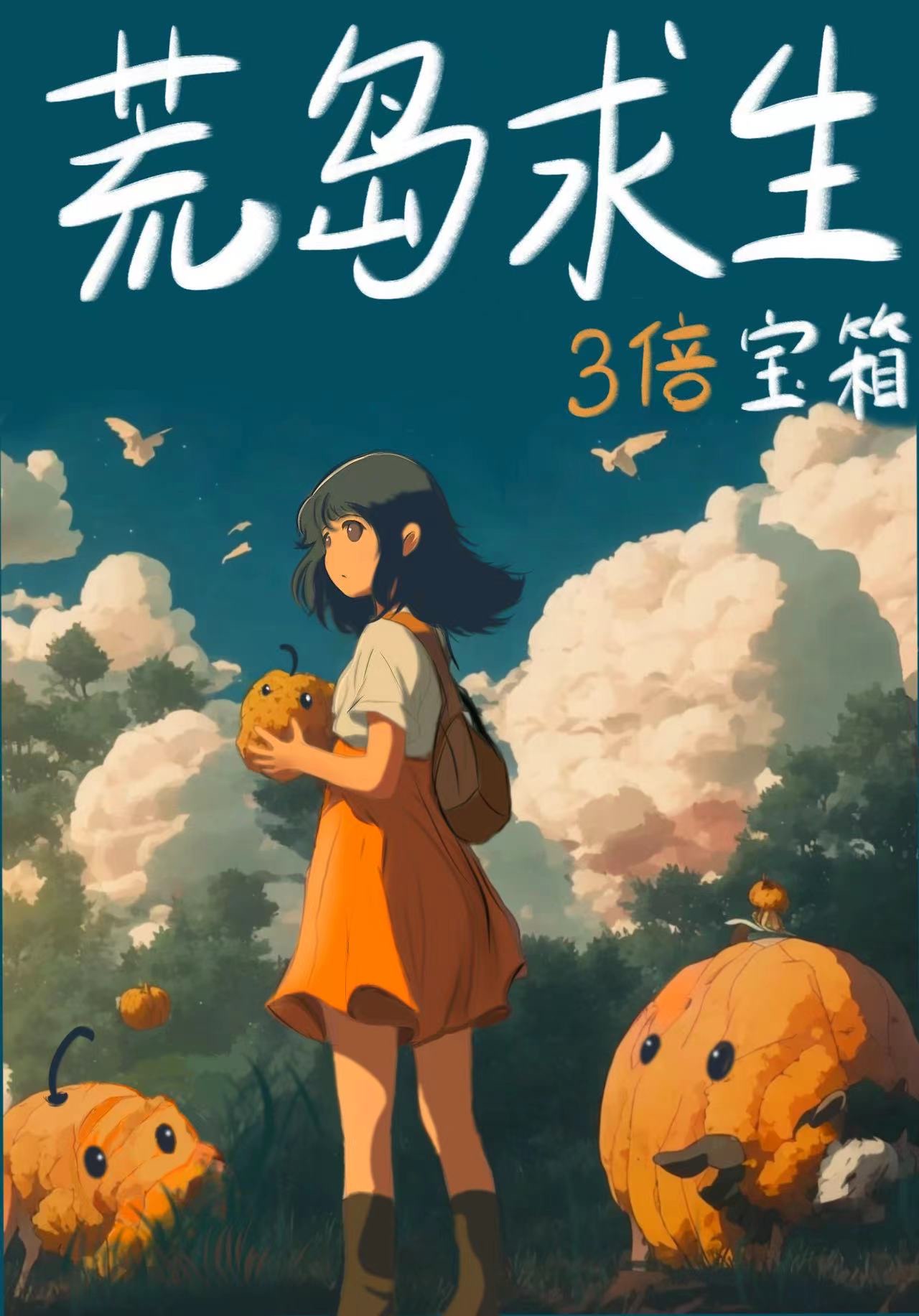 荒岛求生开局三倍宝箱翩翩照晚